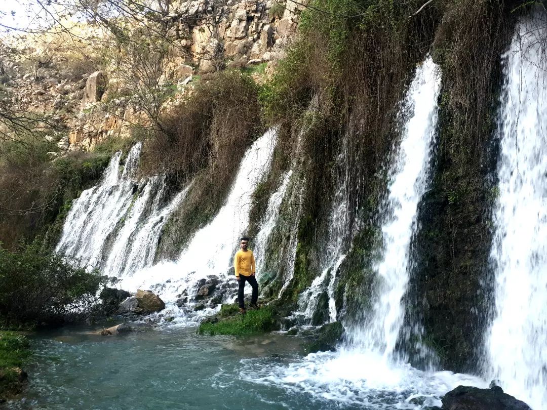 آبشار لوداب-روستای آباده